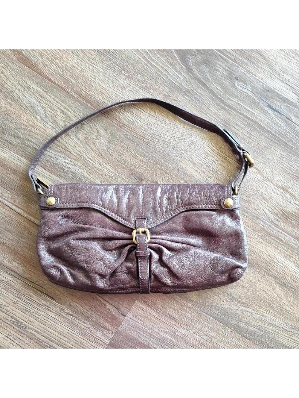 Kooba Dark Purple mauve Shoulder Purse clutch